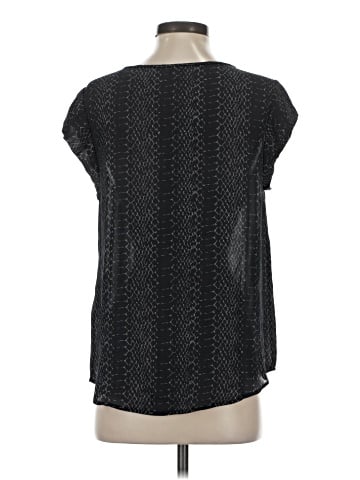 Joie Short Sleeve Silk Top (view 2)