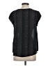 Joie 100% Silk Black Short Sleeve Silk Top Size S - photo 2