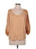 Eyeshadow Orange 3/4 Sleeve Top Size L - photo 1