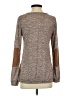 12pm by Mon Ami Brown Long Sleeve Top Size S - photo 2