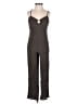 Derek Heart 100% Rayon Solid Gray Green Jumpsuit Size S - photo 1