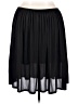 Mossimo 100% Polyester Solid Black Casual Skirt Size XL - photo 2