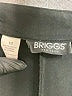 Briggs New York Solid Black Casual Pants Size 10 - photo 7