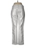 Old Navy Metallic Silver Jeans Size 6 - photo 2