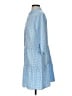 Assorted Brands Checkered-gingham Blue Casual Dress Size S - photo 5