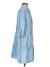 Assorted Brands Checkered-gingham Blue Casual Dress Size S - photo 4