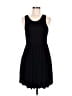 HiMONE Solid Black Casual Dress Size M - photo 1