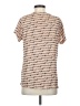 Cali Dreaming 100% Polyamide Tan Short Sleeve Top Size XS - photo 2