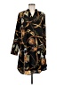 Shein 100% Polyester Print Black Casual Dress Size 8/10 - photo 1