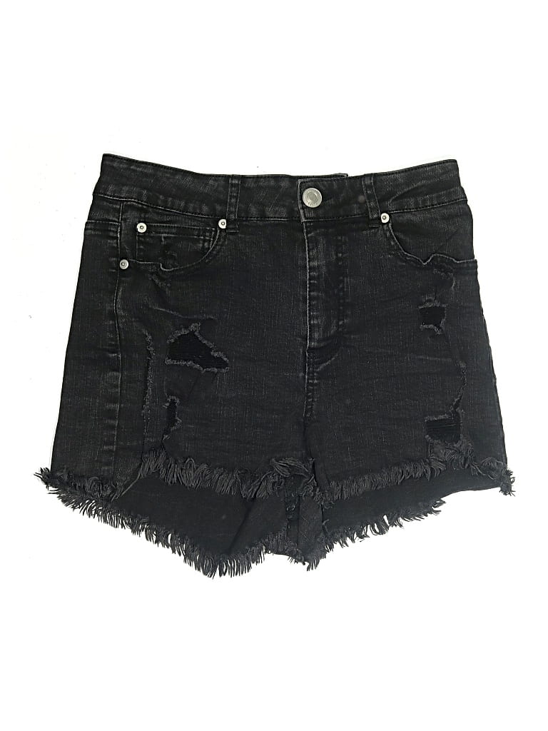 Pre-owned Rue21 Denim Shorts In Black