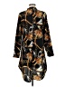 Shein 100% Polyester Print Black Casual Dress Size 8/10 - photo 2