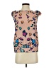 Zara Tan Pink Sleeveless Blouse Size S - photo 1