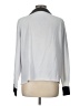 Unbranded Color Block Gray White Long Sleeve Blouse Size L (estimated) - photo 2