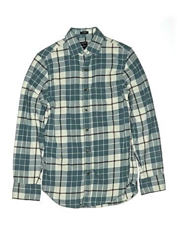 J.Crew Factory Store Long Sleeve Button-Down Shirt (view 1)