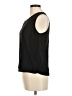 Gap 100% Rayon Black Sleeveless Blouse Size M - photo 5