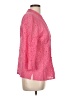 Elementz Pink 3/4 Sleeve Blouse Size L - photo 4