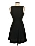 Soprano Solid Black Casual Dress Size S - photo 2