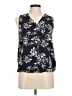 Gap 100% Rayon Black Sleeveless Blouse Size M - photo 1