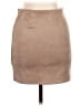 Em & Elle Solid Tan Casual Skirt Size M - photo 2