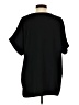 MTS Black Short Sleeve Blouse Size S - photo 2