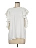 C/MEO Collective 100% Polyester Ivory Short Sleeve Blouse Size M - photo 1