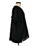 MTS Black Short Sleeve Blouse Size S - photo 4