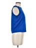 E3 by Etcetera Blue Sleeveless T-Shirt Size M - photo 4