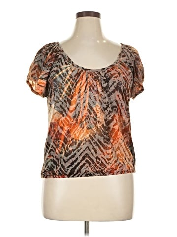 Lane Bryant Short Sleeve Top (view 1)