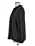 Adrianna Papell 100% Polyester Polka Dots Black Long Sleeve Blouse Size L - photo 5