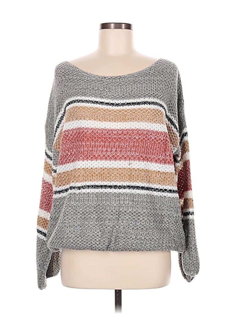 Pre-owned Eesome Pullover Sweater In Gray