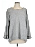 Soft Joie 100% Cotton Gray Pullover Sweater Size L - photo 1