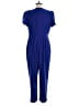 Calvin Klein Solid Blue Jumpsuit Size Med - photo 2