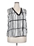 Worthington 100% Polyester Silver Sleeveless Blouse Size XXL - photo 1