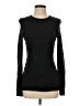 Aqua 100% Cashmere Black Cashmere Pullover Sweater Size XS - photo 1