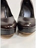 Gucci 100% Leather Black Brown Leather Bamboo Heel Platform Pumps Size EU (IT) 35 1/2 / US 5 1/2 - photo 3