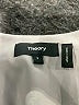 Theory 100% Polyester Solid Gray Casual Dress Size 2 - photo 6