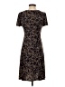 Chaps Print Black Casual Dress Size S (petite) - photo 2