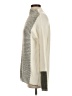 Cyrus Color Block Ivory Turtleneck Sweater Size XS - photo 5