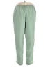 Jaclyn Smith Solid Green Casual Pants Size XL - photo 1
