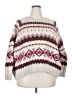 Old Navy Chevron-herringbone Ivory Pullover Sweater Size XXL (tall) - photo 1