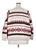 Old Navy Chevron-herringbone Ivory Pullover Sweater Size XXL (tall) - photo 2