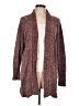 A New Day 100% Polyester Burgundy Cardigan Size L - photo 1