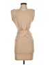 Lush Solid Tan Cocktail Dress Size S - photo 1