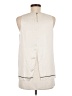 E3 by Etcetera 100% Polyester Ivory Sleeveless Blouse Size 6 - photo 2