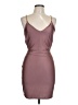 MadRag Solid Brown Cocktail Dress Size L - photo 1