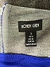 Ronen Chen Color Block Blue Cocktail Dress Size 6 (1) - photo 7