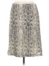 Style&Co 100% Nylon Paisley Gray Formal Skirt Size M - photo 2