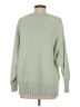 Free People Solid Green Pullover Sweater Size XS - photo 2