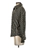 MNG 100% Polyester Stripes Black Long Sleeve Blouse Size 0 - photo 5