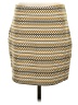 Express Chevron-herringbone Yellow Casual Skirt Size S - photo 1